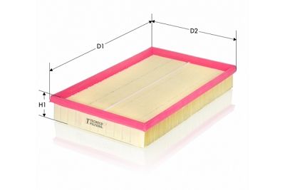 TECNECO FILTERS Воздушный фильтр AR1678PM